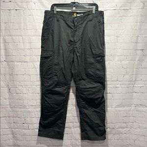 Carhartt Force Relaxed Fit Ripstop Cargo Work Pants Size 38 x 40‎ Dark Gray